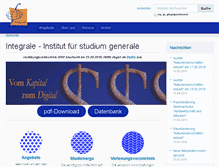 Tablet Screenshot of integrale.de